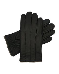Denham - Parallel Pointed Lined Leather Glove-S