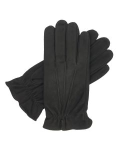Sandford - Warm Lined Suede Gloves-Black-S