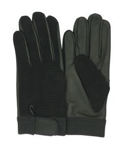 Men's Unlined Leather Palmed Riding Glove -S