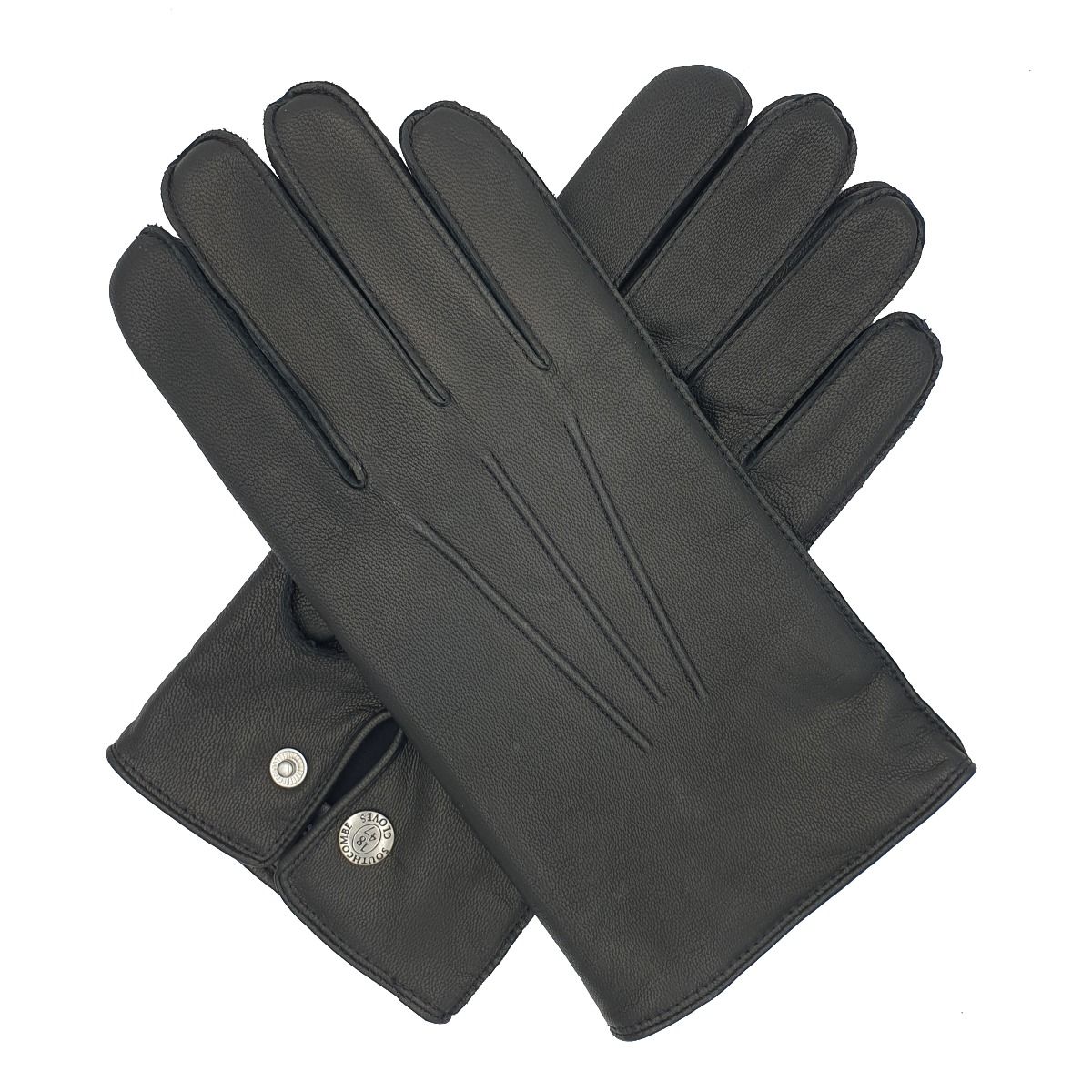 Avenue Calamity Ledsager Norton - Mens Warm Lined Leather Gloves - Luxury Gloves | Southcombe Gloves