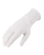 Cotton Ceremonial Gloves with elastic wrist